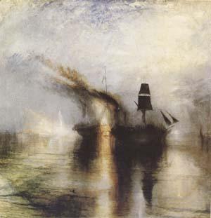 J.M.W. Turner Peace-Burial at Sea (mk09) Sweden oil painting art